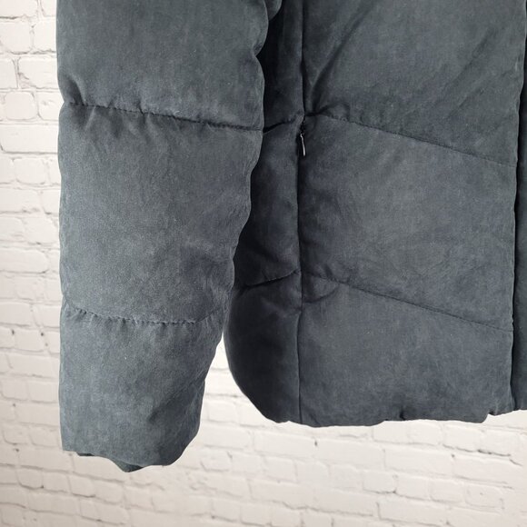 Abercrombie & Fitch Ultra Black Fleece Lined Insulated Hooded Jacket Size XS - Picture 11 of 15